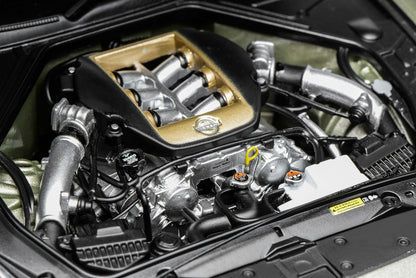 MOTORHELIX 1/18 Nissan GT-R (R35) Track Edition Engineered by NISMO T-Spec 2022 Millennium Jade limited to 599 units M63515
