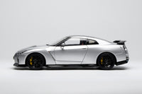 MOTORHELIX 1/18 Nissan GT-R (R35) Track Edition Engineered by NISMO T-Spec 2022 Ultimate Metal Silver limited to 599 units M83517