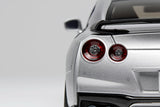 MOTORHELIX 1/18 Nissan GT-R (R35) Track Edition Engineered by NISMO T-Spec 2022 Ultimate Metal Silver limited to 599 units M83517