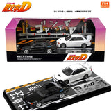 MODELER'S 1/64 Initial D Set Vol.18 Tsuyoshi Nakazato Skyline GT-R (BNR32) & Seiji Iwaki Lancer Evolution IV MD64218