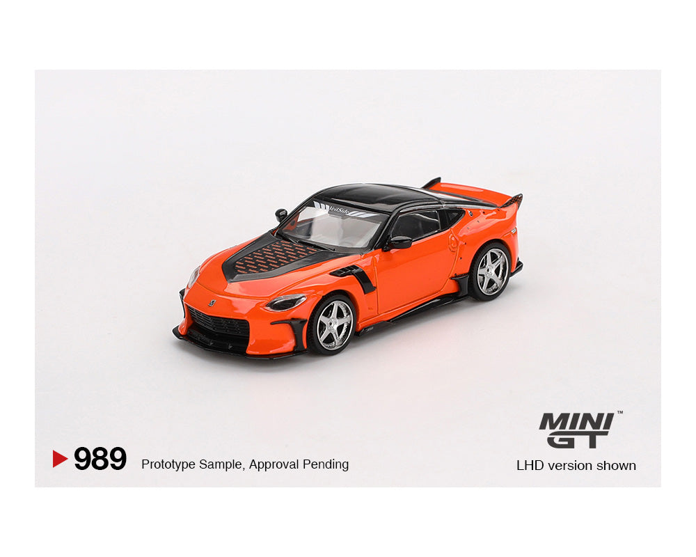 MINI GT 1/64 Nissan Z VeilSide FFZ400 – Orange MGT00989-BL