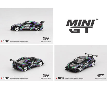 PREORDER MINI GT 1/64 Toyota GR86 HKS TYPE R 2022 Tokyo Auto Salon – Black MGT01005-BL (Approx. Release Date : Q3 2025 subject to manufacturer's final decision)