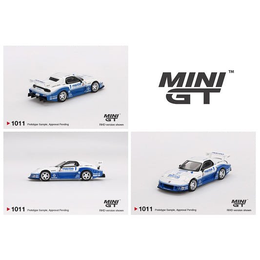 PREORDER MINI GT 1/64 MAZDA RX-7 LB-Super Silhouette IMSA MGT01011-BL (Approx. Release Date : Q3 2025 subject to manufacturer's final decision)