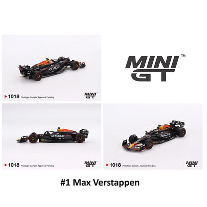PREORDER MINI GT 1/64 Oracle Red Bull Racing RB20 #1 Max Verstappen 2024 F1 2024 Bahrain GP Winner MGT01018-BL (Approx. Release Date : Q3 2025 subject to manufacturer's final decision)