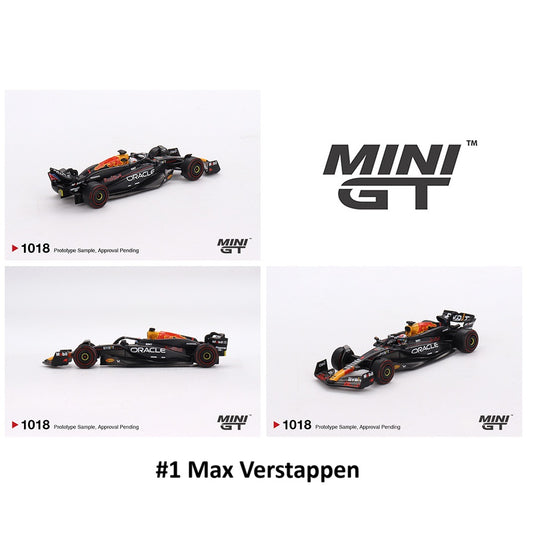 PREORDER MINI GT 1/64 Oracle Red Bull Racing RB20 #1 Max Verstappen 2024 F1 2024 Bahrain GP Winner MGT01018-BL (Approx. Release Date : Q3 2025 subject to manufacturer's final decision)