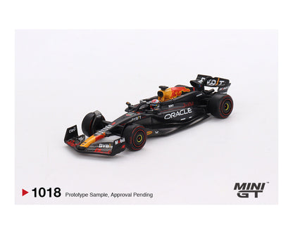 PREORDER MINI GT 1/64 Oracle Red Bull Racing RB20 #1 Max Verstappen 2024 F1 2024 Bahrain GP Winner MGT01018-BL (Approx. Release Date : Q3 2025 subject to manufacturer's final decision)