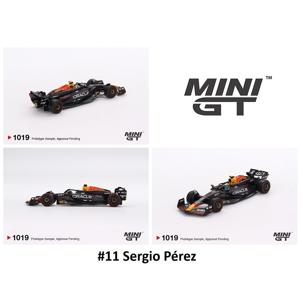 PREORDER MINI GT 1/64 Oracle Red Bull Racing RB20 #11 Sergio Pérez 2024 F1 2024 Bahrain GP 2nd Place MGT01019-BL (Approx. Release Date : Q3 2025 subject to manufacturer's final decision)