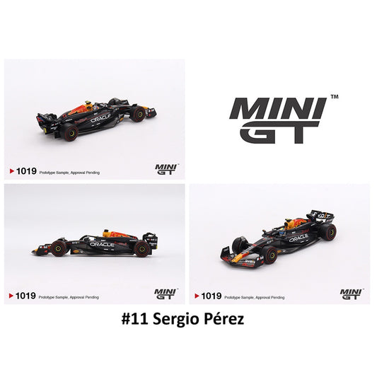 PREORDER MINI GT 1/64 Oracle Red Bull Racing RB20 #11 Sergio Pérez 2024 F1 2024 Bahrain GP 2nd Place MGT01019-BL (Approx. Release Date : Q3 2025 subject to manufacturer's final decision)