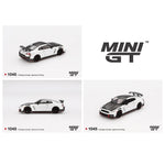 PREORDER MINI GT 1/64 Nissan GT-R Nismo 2024 – Brilliant White Pearl MGT01045-BL (Approx. Release Date : Q4 2025 subject to manufacturer's final decision)