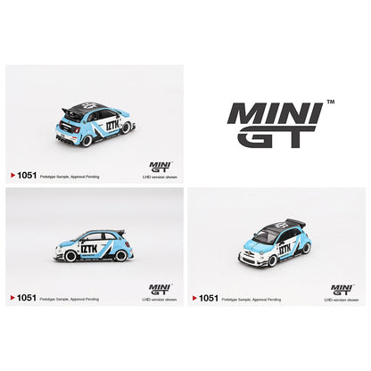 MINI GT 1/64 Abarth 595 LB-WORKS x Abas Works IZTK MGT01051-BL