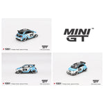 PREORDER MINI GT 1/64 Abarth 595 LB-WORKS x Abas Works IZTK MGT01051-BL (Approx. Release Date : Q4 2025 subject to manufacturer's final decision)