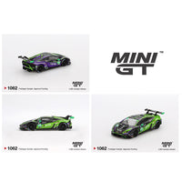 PREORDER MINI GT 1/64 Mini GT 1:64 Lamborghini Huracán GT3 EVO2 #78 Forte Racing 2024 IMSA Daytona 24 Hrs MGT01062-BL (Approx. Release Date : Q4 2025 subject to manufacturer's final decision)