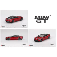 PREORDER MINI GT 1/64 Aston Martin DBS – Hyper Red MGT01065-BL (Approx. Release Date : Q4 2025 subject to manufacturer's final decision)