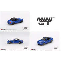 PREORDER MINI GT 1/64 Mazda Miata MX-5 (NA) Tuned Version – Dark Blue MGT01069-BL (Approx. Release Date : Q4 2025 subject to manufacturer's final decision)