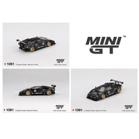 PREORDER MINI GT 1/64 Lamborghini Countach LB-WORKS – Black MGT01081-BL (Approx. Release Date : Q4 2025 subject to manufacturer's final decision)