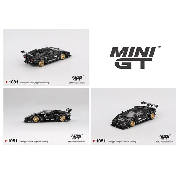 ミニカー Mini GT Lamborghini countach lbwk Mini-GT Lamborghini Countach LB-WORKS White 2024 Tokyo Auto