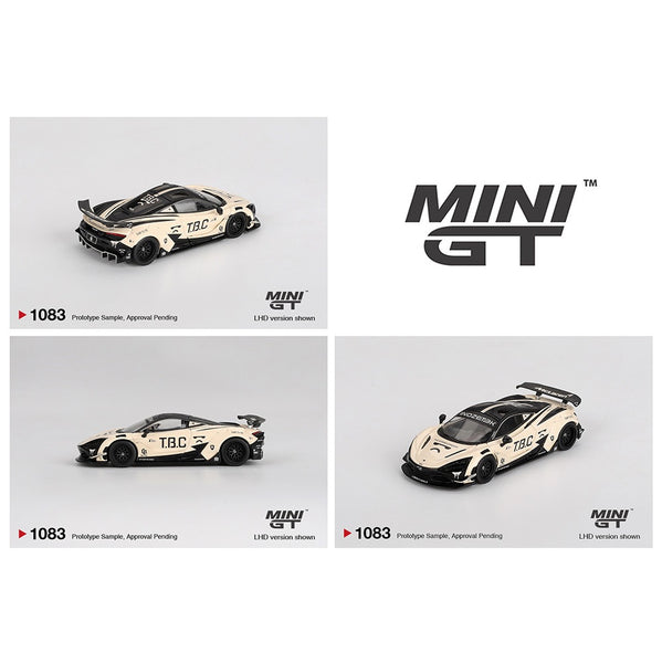PREORDER MINI GT 1/64 McLaren 720S LB-Works The Boring Concept MGT01083-BL (Approx. Release Date : Q4 2025 subject to manufacturer's final decision)