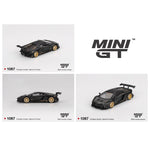 PREORDER MINI GT 1/64 LB-WORKS Lamborghini Aventador Limited Edition – Matte Black MGT01087-BL (Approx. Release Date : Q4 2025 subject to manufacturer's final decision)