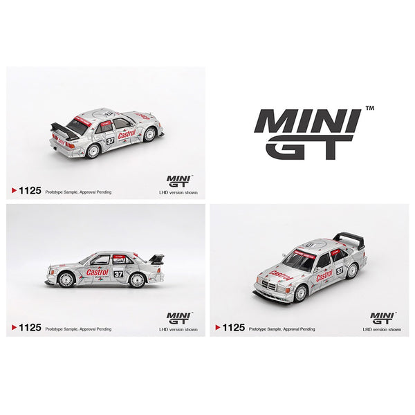 PREORDER MINI GT 1/64 Mercedes-Benz 190E 2.5-16 Evolution II #37 1995 SE Asia Touring Car Championship MGT01125-BL (Approx. Release Date : Q4 2025 subject to manufacturer's final decision)