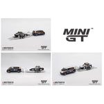 PREORDER MINI GT 1/64 Porsche 911 Dakar #718 / Volkswagen ID. Buzz Porsche Centrum Gelderland Roughroads Set MGTS0019 (Approx. Release Date : Q4 2025 subject to manufacturer's final decision)
