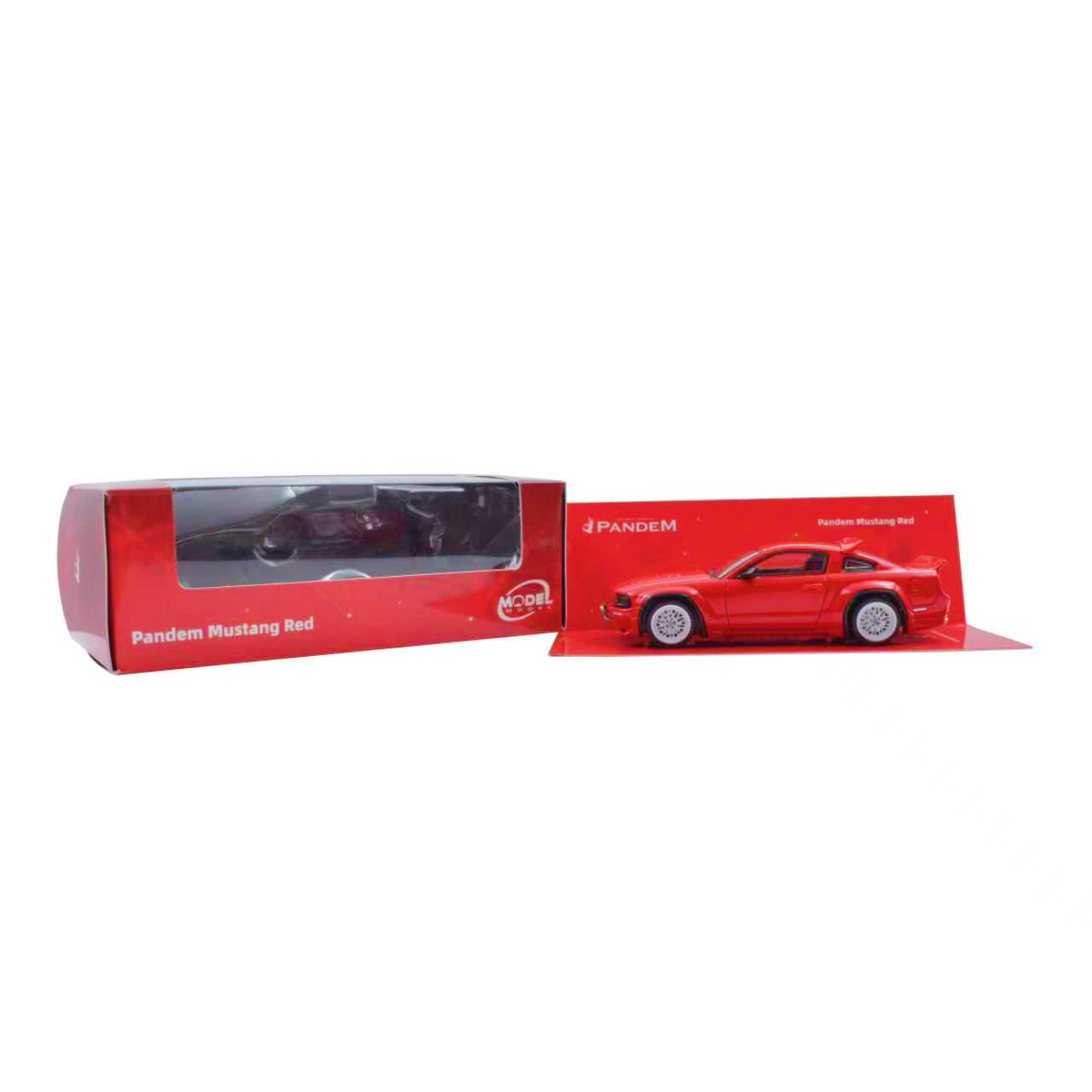 PREORDER MODELMODEL 1/64 Pandem Mustang Red MM64-PM-001 (Approx. Release Date: Q1 2026 and subject to the manufacturer's final decision)