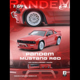PREORDER MODELMODEL 1/64 Pandem Mustang Red MM64-PM-001 (Approx. Release Date: Q1 2026 and subject to the manufacturer's final decision)