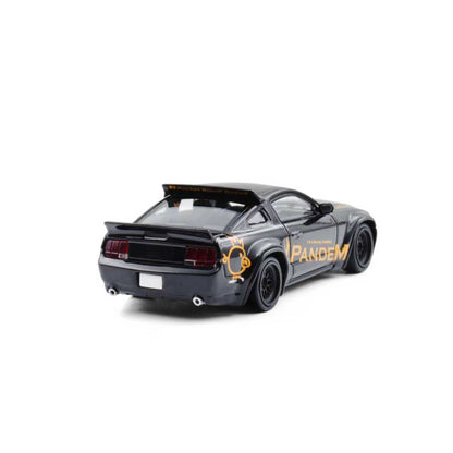 PREORDER MODELMODEL 1/64 Pandem Mustang Black MM64-PM-002 (Approx. Release Date: Q1 2026 and subject to the manufacturer's final decision)