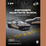 PREORDER MODELMODEL 1/64 Pandem Mustang Black MM64-PM-002 (Approx. Release Date: Q1 2026 and subject to the manufacturer's final decision)