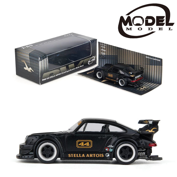 PREORDER MODELMODEL 1/64 RWB930 STELLA ARTOIS Circuit Specification Matte Black MM64-RWB930-001 (Approx. Release Date: Q4 2025 and subject to the manufacturer's final decision)