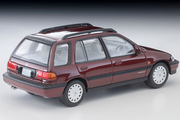 PREORDER TOMYTEC TLVN 1/64 Honda Civic Shuttle 56i (red) 1990 LV-N297b (Approx. Release Date : JUNE 2026 subject to manufacturer's final decision)