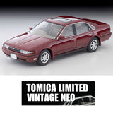 PREORDER TOMYTEC TLVN 1/64 Nissan Cefiro Town Ride N (Wine Red) 1991 LV-N319d (Approx. Release Date : JULY 2026 subject to manufacturer's final decision)