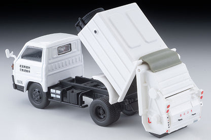 TOMYTEC TLVN 1/64 Mitsubishi Fuso Canter Cleaning Truck (White) with Figure  LV-N343b