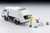 PREORDER TOMYTEC TLVN 1/64 Mitsubishi Fuso Canter Cleaning Truck (White) with Figure  LV-N343b (Approx. Release Date : NOV 2025 subject to manufacturer's final decision)