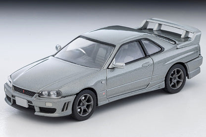 TOMYTEC TLVN 1/64 Nissan Skyline 2-door sports coupe 25GT TURBO with optional parts (silver) 2000 LV-N353a