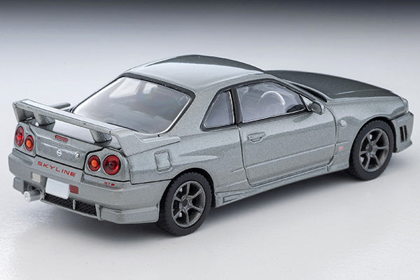 TOMYTEC TLVN 1/64 Nissan Skyline 2-door sports coupe 25GT TURBO with optional parts (silver) 2000 LV-N353a