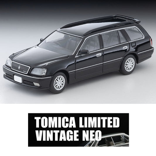 TOMYTEC TLVN 1/64 Toyota Crown Estate Athlete V (black) 2001 LV-N355b