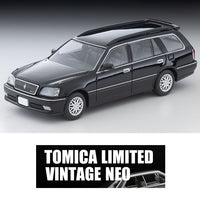 PREORDER TOMYTEC TLVN 1/64 Toyota Crown Estate Athlete V (black) 2001 LV-N355b  (Approx. Release Date : JAN 2026 subject to manufacturer's final decision)
