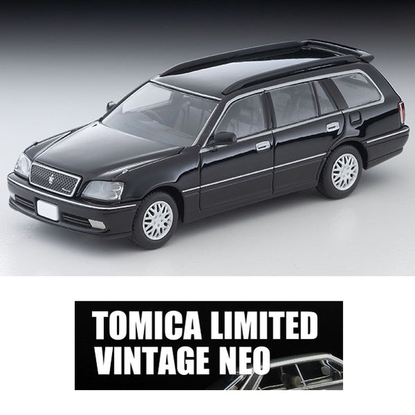 PREORDER TOMYTEC TLVN 1/64 Toyota Crown Estate Athlete V (black) 2001 LV-N355b  (Approx. Release Date : JAN 2026 subject to manufacturer's final decision)