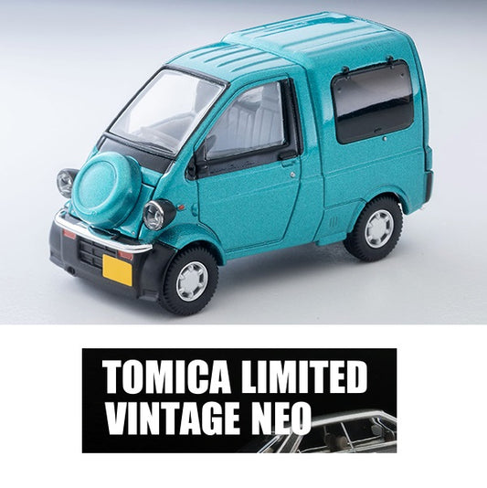 TOMYTEC TLVN 1/64 Daihatsu Midget II Cargo R Type (Emerald Green) 1997 LV-N362a
