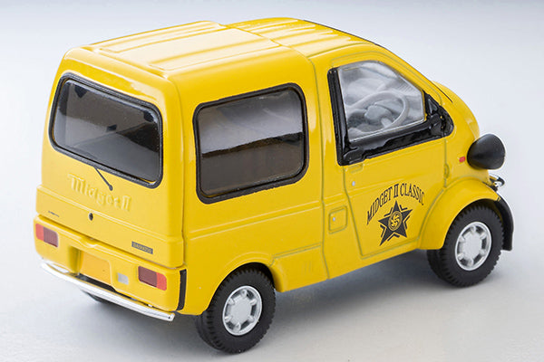 TOMYTEC TLVN 1/64 Daihatsu Midget II Cargo R Type with optional accessories (yellow) 1997 LV-N362b