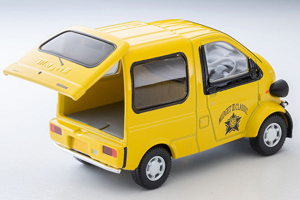 TOMYTEC TLVN 1/64 Daihatsu Midget II Cargo R Type with optional accessories (yellow) 1997 LV-N362b