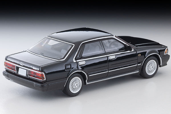 PREORDER TOMYTEC TLVN 1/64 Nissan Cedric HT V20 Twin Cam Turbo Gran Turismo Black SV 1990 LV-N368a (Approx. Release Date : JUNE 2026 subject to manufacturer's final decision)