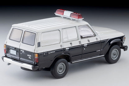 PREORDER TOMYTEC TLVN 1/64 Toyota Land Cruiser 60 Patrol Car (Hokkaido Police) LV-N371a (Approx. Release Date : JULY 2026 subject to manufacturer's final decision)