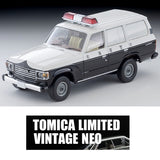 PREORDER TOMYTEC TLVN 1/64 Toyota Land Cruiser 60 Patrol Car (Hokkaido Police) LV-N371a (Approx. Release Date : JULY 2026 subject to manufacturer's final decision)