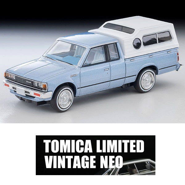 PREORDER TOMYTEC TLVN 1/64 Nissan Truck King Cab (Blue Mist) North American Specification LV-N374a (Approx. Release Date : AUG 2026 subject to manufacturer's final decision)