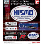 TOYS CABIN NISMO Logo Metal Key Chain Complete set of 6 Capsule