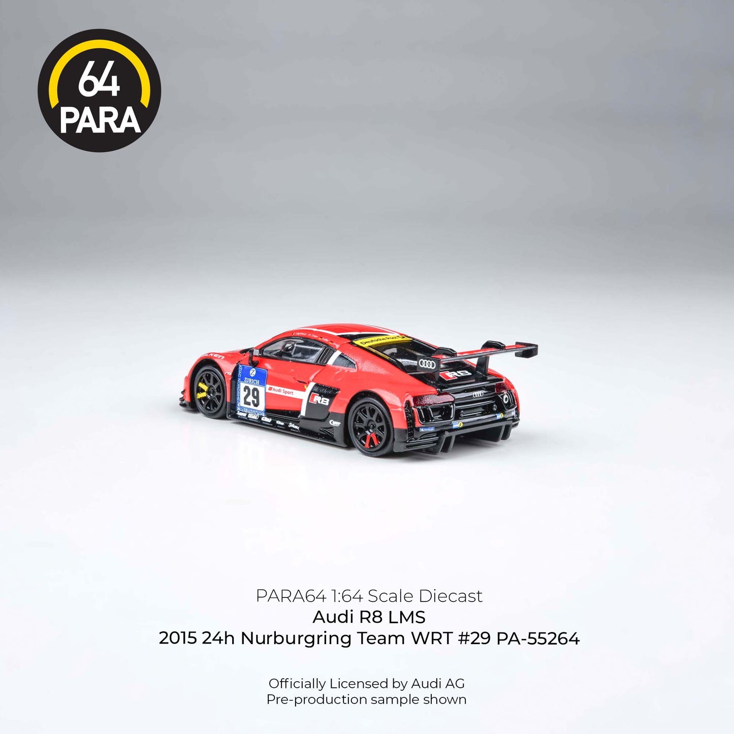 PARA64 1/64 2015 Audi R8 LMS 24H Nurburgring Team WRT #29 PA-55264