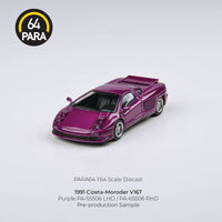 PARA64 1/64 1991 Cizeta-Moroder V16T Purple - Pop up lights LHD PA-55506