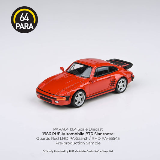 PARA64 1/64 1986 RUF BTR Slantnose – Guards Red LHD PA-55543