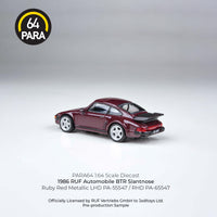 PREORDER PARA64 1/64 1986 RUF BTR Slantnose Ruby Red Metallic PA-55547 (Approx. Release Date : Q4 2025 subject to manufacturer's final decision)